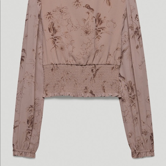 Wilfred Smocked V-neck blouse - Picture 6 of 8